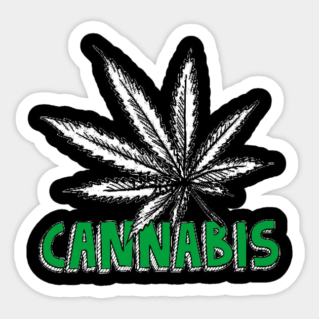 CANNABIS LIFE Sticker by partjay